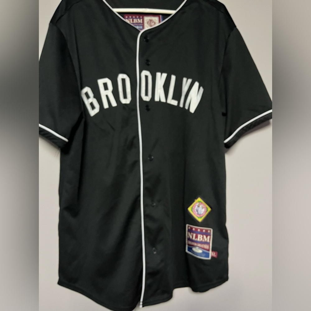 Brooklyn Black Baseball Jersey